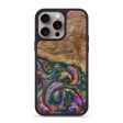 iPhone 15 Pro Max Wood+Resin Phone Case - Kameron (Green, 669204) Hot on Sale