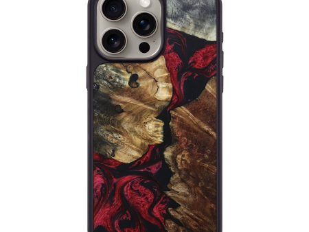 iPhone 15 Pro Max Wood+Resin Phone Case - Staci (Mosaic, 670595) Hot on Sale