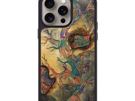 iPhone 15 Pro Max Wood+Resin Phone Case - Robbie (Harvest, 668041) Sale