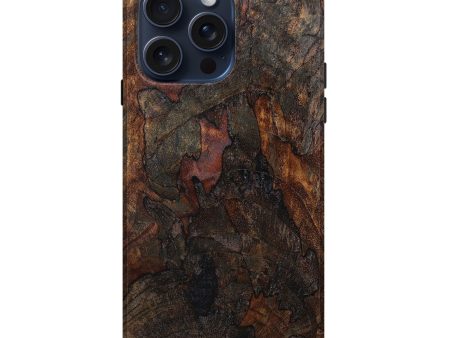 iPhone 15 Pro Max Wood+Resin Live Edge Phone Case - Trenton (Wood Burl, 666926) Supply