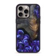 iPhone 15 Pro Max Wood+Resin Phone Case - Lincoln (Purple, 669011) Hot on Sale