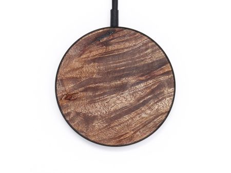 Circle  Wireless Charger - Randi (Wood Burl, 671738) For Sale