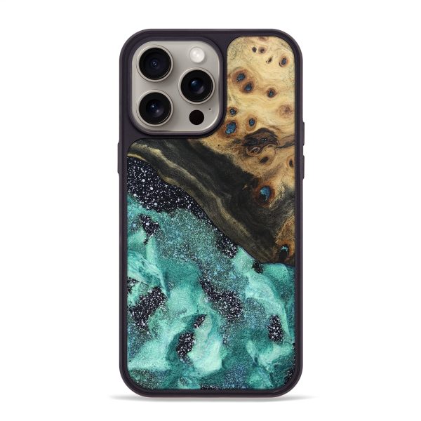 iPhone 15 Pro Max Wood+Resin Phone Case - Randy (Cosmos, 667819) Online Sale