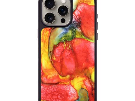 iPhone 15 Pro Max ResinArt Phone Case - Jeannine (Watercolor, 670883) For Sale