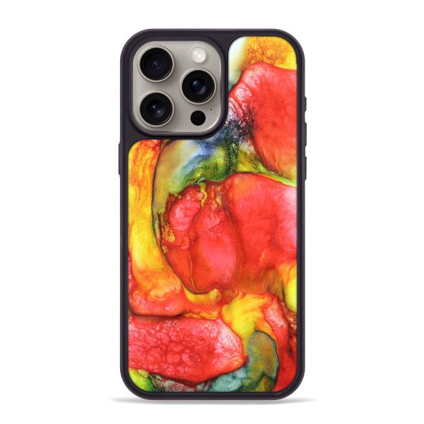 iPhone 15 Pro Max ResinArt Phone Case - Jeannine (Watercolor, 670883) For Sale