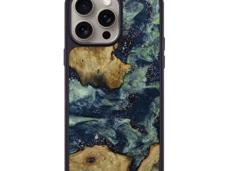 iPhone 15 Pro Max Wood+Resin Phone Case - Lawson (Cosmos, 667731) Online Sale