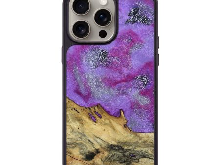 iPhone 15 Pro Max Wood+Resin Phone Case - Latasha (Cosmos, 669343) Fashion