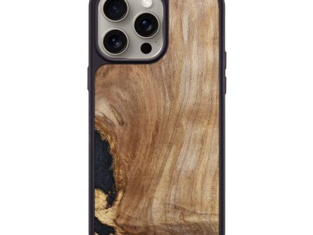 iPhone 15 Pro Max Wood+Resin Phone Case - Jane (Wood Burl, 669653) Online