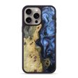 iPhone 15 Pro Max Wood+Resin Phone Case - Chance (Blue, 671137) Supply