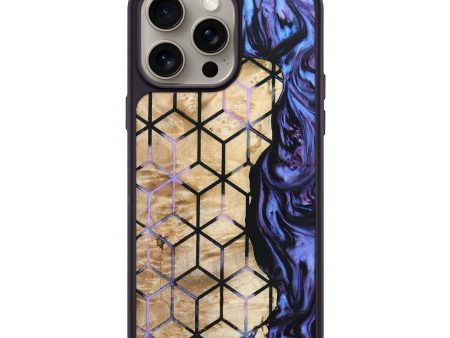 iPhone 15 Pro Max Wood+Resin Phone Case - Bret (Pattern, 666738) Online Hot Sale