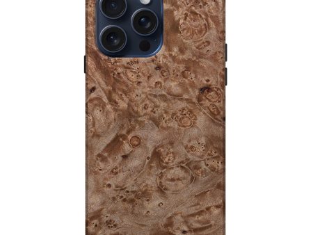 iPhone 15 Pro Max  Live Edge Phone Case - Vanessa (Wood Burl, 669074) Online Hot Sale