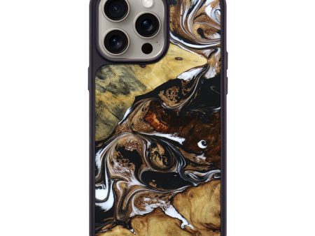 iPhone 15 Pro Max Wood+Resin Phone Case - Elyse (Mosaic, 667746) Cheap