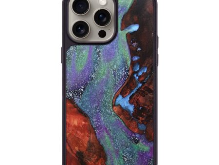 iPhone 15 Pro Max Wood+Resin Phone Case - Kathleen (Cosmos, 669668) Online now