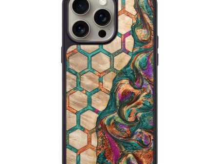 iPhone 15 Pro Max Wood+Resin Phone Case - Griffin (Pattern, 669907) Hot on Sale