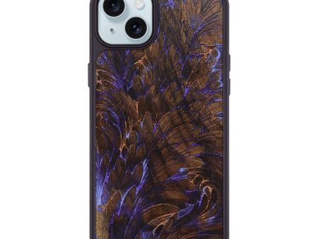 iPhone 15 Plus Wood+Resin Phone Case - Daryl (Harvest, 668057) Supply