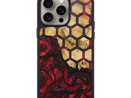 iPhone 15 Pro Max Wood+Resin Phone Case - Ashlee (Pattern, 669283) Online