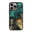 iPhone 15 Pro Max Wood+Resin Phone Case - Kristine (Green, 669172) Online Sale