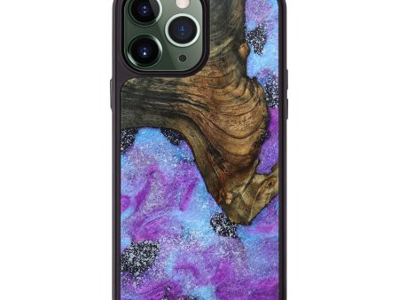 iPhone 13 Pro Max Wood+Resin Phone Case - Isabelle (Cosmos, 667828) on Sale