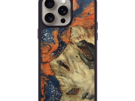 iPhone 15 Pro Max Wood+Resin Phone Case - Shelley (Cosmos, 670216) Online now