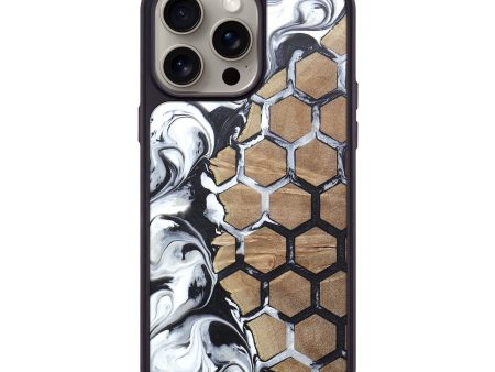 iPhone 15 Pro Max Wood+Resin Phone Case - Irvin (Pattern, 669292) Fashion