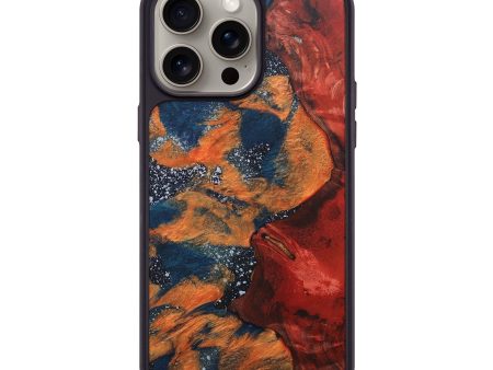 iPhone 15 Pro Max Wood+Resin Phone Case - Candace (Cosmos, 670214) Online Hot Sale