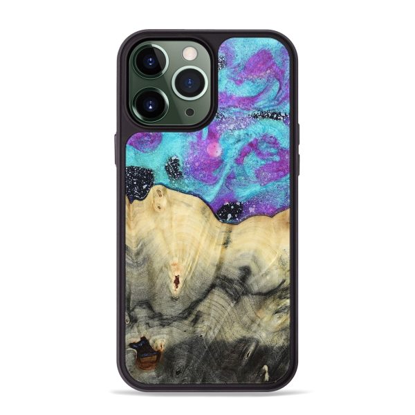 iPhone 13 Pro Max Wood+Resin Phone Case - Gillian (Cosmos, 669356) Online