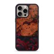 iPhone 15 Pro Max Wood+Resin Phone Case - Noel (Red, 667449) Online