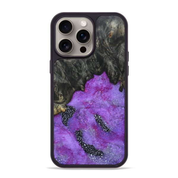 iPhone 15 Pro Max Wood+Resin Phone Case - Finn (Cosmos, 669349) Hot on Sale