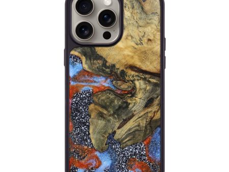 iPhone 15 Pro Max Wood+Resin Phone Case - Andy (Cosmos, 669036) Online