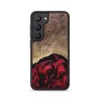 Galaxy S23 Wood+Resin Phone Case - Rick (Red, 671088) on Sale