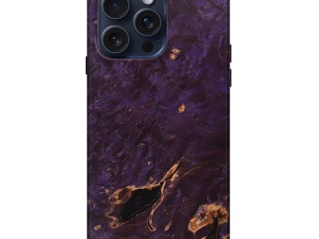 iPhone 15 Pro Max Wood+Resin Live Edge Phone Case - Zachariah (Wood Burl, 670006) Online