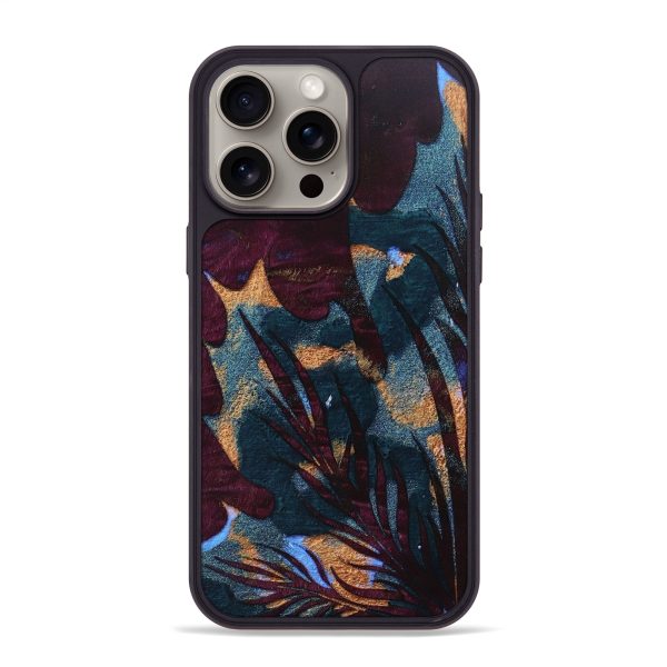 iPhone 15 Pro Max Wood+Resin Phone Case - Ora (Harvest, 668042) Sale