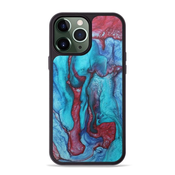 iPhone 13 Pro Max ResinArt Phone Case - Alec (Watercolor, 669216) Cheap