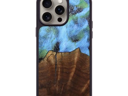 iPhone 15 Pro Max Wood+Resin Phone Case - Juniper (Cosmos, 669823) Sale