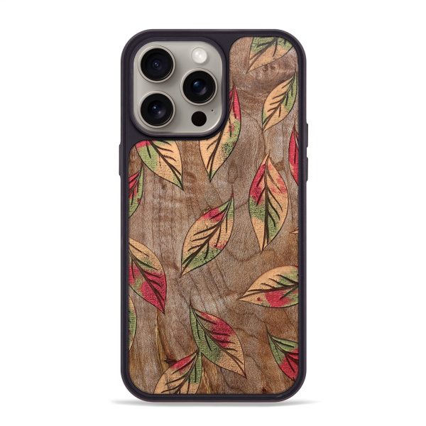 iPhone 15 Pro Max Wood+Resin Phone Case - Nikita (Harvest, 667940) For Cheap