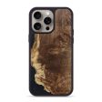 iPhone 15 Pro Max Wood+Resin Phone Case - Gilbert (Wood Burl, 669645) Supply