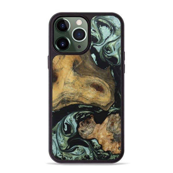 iPhone 13 Pro Max Wood+Resin Phone Case - Easton (Mosaic, 670590) Online