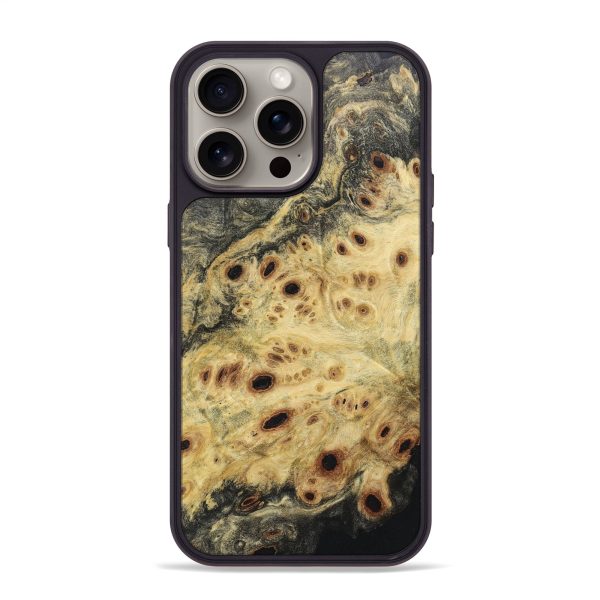 iPhone 15 Pro Max Wood+Resin Phone Case - Caitlin (Wood Burl, 670355) Online