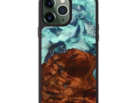 iPhone 13 Pro Max Wood+Resin Phone Case - Shanice (Cosmos, 669045) on Sale