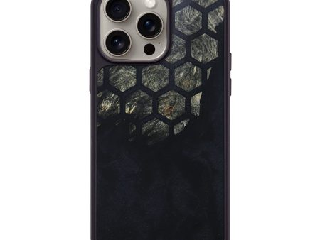 iPhone 15 Pro Max Wood+Resin Phone Case - Inez (Pattern, 669281) For Sale