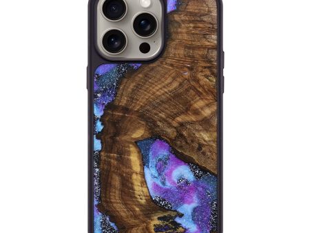 iPhone 15 Pro Max Wood+Resin Phone Case - Dayanara (Cosmos, 669021) Hot on Sale