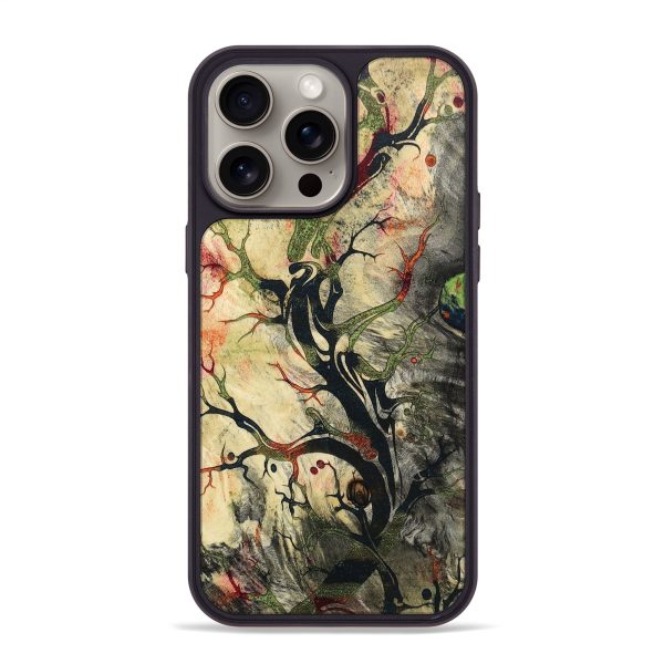 iPhone 15 Pro Max Wood+Resin Phone Case - Cesar (Harvest, 667998) on Sale