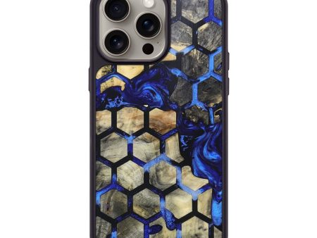 iPhone 15 Pro Max Wood+Resin Phone Case - Angelo (Pattern, 668622) Hot on Sale