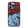 iPhone 15 Pro Max Wood+Resin Phone Case - George (Cosmos, 670207) For Discount