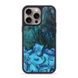 iPhone 15 Pro Max Wood+Resin Phone Case - Cairo (Blue, 669403) Sale