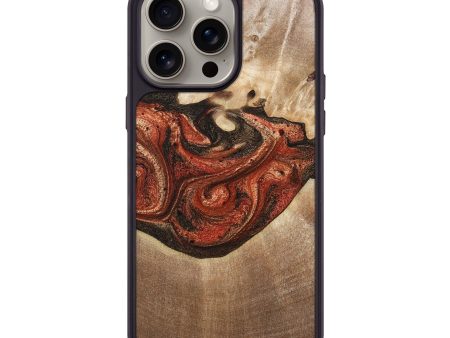 iPhone 15 Pro Max Wood+Resin Phone Case - Israel (Harvest, 668026) Discount