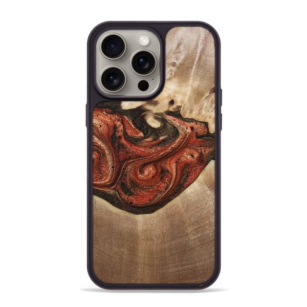 iPhone 15 Pro Max Wood+Resin Phone Case - Israel (Harvest, 668026) Discount