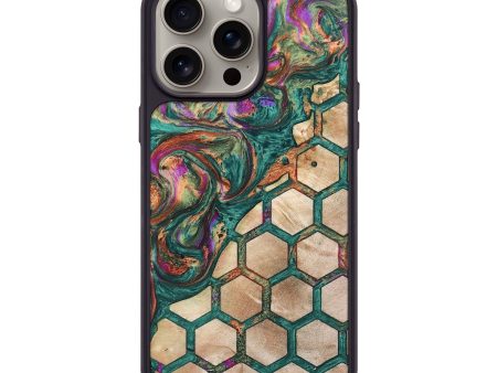 iPhone 15 Pro Max Wood+Resin Phone Case - Chandler (Pattern, 669863) Online