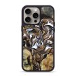 iPhone 15 Pro Max Wood+Resin Phone Case - Lance (Mosaic, 667747) on Sale