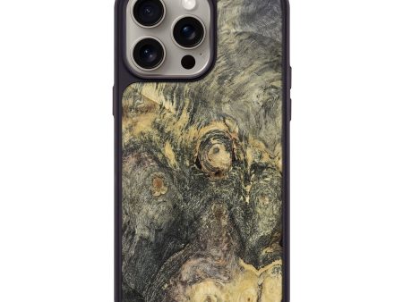 iPhone 15 Pro Max Wood+Resin Phone Case - William (Wood Burl, 669655) Online Sale